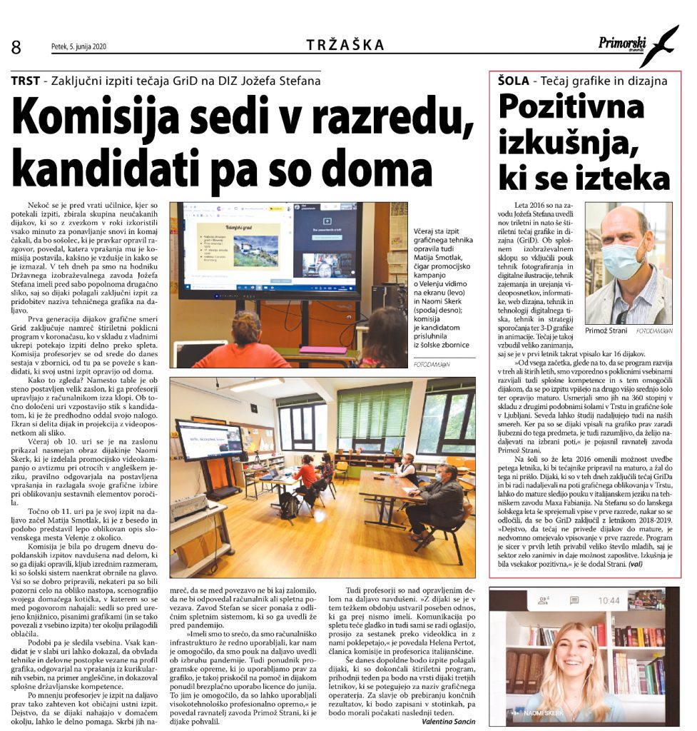 Jozef Stefan članek Primorski Dnevnik